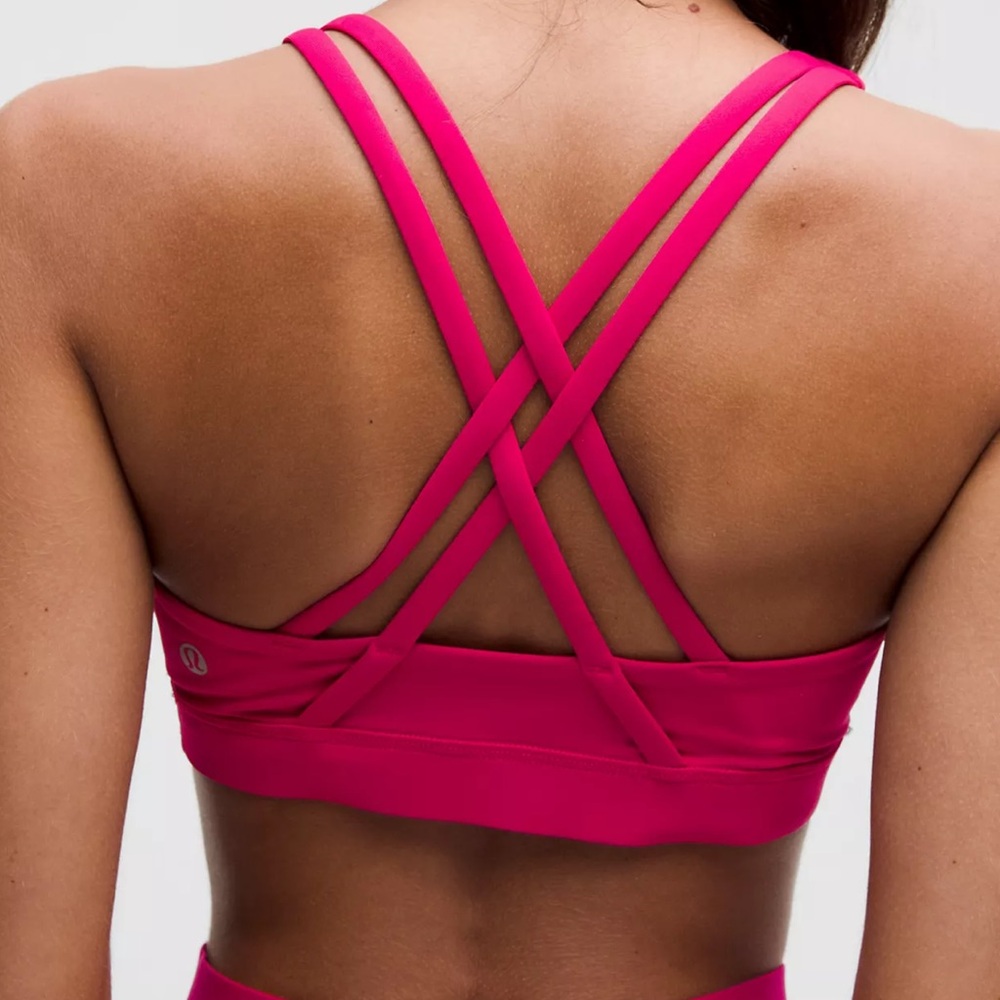 Lululemon fun bright sports bra. NWT